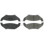 CENTRIC PARTS 102.06620 C-Tek Semi-Metallic Brake Pads with Shims