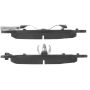 CENTRIC PARTS 102.06660 C-Tek Semi-Metallic Brake Pads with Shims
