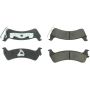 CENTRIC PARTS 102.06660 C-Tek Semi-Metallic Brake Pads with Shims