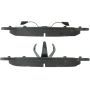 CENTRIC PARTS 102.06670 C-Tek Semi-Metallic Brake Pads with Shims