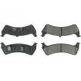 CENTRIC PARTS 102.06670 C-Tek Semi-Metallic Brake Pads with Shims