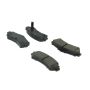 CENTRIC PARTS 102.06690 C-Tek Semi-Metallic Brake Pads with Shims