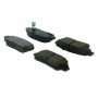 CENTRIC PARTS 102.06720 C-Tek Semi-Metallic Brake Pads with Shims