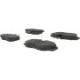 CENTRIC PARTS 102.06760 C-Tek Semi-Metallic Brake Pads with Shims