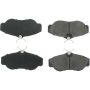 CENTRIC PARTS 102.06760 C-Tek Semi-Metallic Brake Pads with Shims