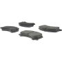 CENTRIC PARTS 102.06770 C-Tek Semi-Metallic Brake Pads with Shims
