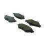 CENTRIC PARTS 102.06780 C-Tek Semi-Metallic Brake Pads with Shims