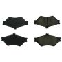 CENTRIC PARTS 102.06780 C-Tek Semi-Metallic Brake Pads with Shims