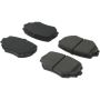 CENTRIC PARTS 102.06800 C-Tek Semi-Metallic Brake Pads with Shims