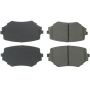 CENTRIC PARTS 102.06800 C-Tek Semi-Metallic Brake Pads with Shims