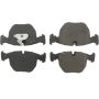 CENTRIC PARTS 102.06810 C-Tek Semi-Metallic Brake Pads with Shims
