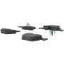 CENTRIC PARTS 102.06830 C-Tek Semi-Metallic Brake Pads with Shims