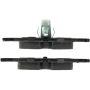 CENTRIC PARTS 102.06830 C-Tek Semi-Metallic Brake Pads with Shims