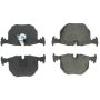 CENTRIC PARTS 102.06830 C-Tek Semi-Metallic Brake Pads with Shims