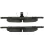 CENTRIC PARTS 102.06880 C-Tek Semi-Metallic Brake Pads with Shims
