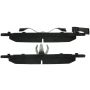 CENTRIC PARTS 102.06900 C-Tek Semi-Metallic Brake Pads with Shims