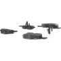 CENTRIC PARTS 102.06920 C-Tek Semi-Metallic Brake Pads with Shims