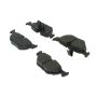 CENTRIC PARTS 102.06921 C-Tek Semi-Metallic Brake Pads with Shims