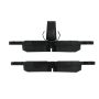 CENTRIC PARTS 102.06921 C-Tek Semi-Metallic Brake Pads with Shims