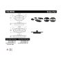 CENTRIC PARTS 102.06940 C-Tek Semi-Metallic Brake Pads with Shims