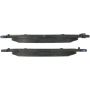 CENTRIC PARTS 102.07020 C-Tek Semi-Metallic Brake Pads with Shims