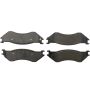 CENTRIC PARTS 102.07020 C-Tek Semi-Metallic Brake Pads with Shims