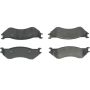CENTRIC PARTS 102.07021 C-Tek Semi-Metallic Brake Pads with Shims