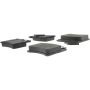 CENTRIC PARTS 102.07030 C-Tek Semi-Metallic Brake Pads with Shims