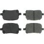CENTRIC PARTS 102.07070 C-Tek Semi-Metallic Brake Pads with Shims