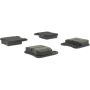 CENTRIC PARTS 102.07090 C-Tek Semi-Metallic Brake Pads with Shims