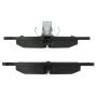 CENTRIC PARTS 102.07100 C-Tek Semi-Metallic Brake Pads with Shims