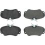 CENTRIC PARTS 102.07200 C-Tek Semi-Metallic Brake Pads with Shims