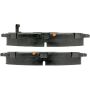 CENTRIC PARTS 102.07210 C-Tek Semi-Metallic Brake Pads with Shims