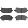 CENTRIC PARTS 102.07210 C-Tek Semi-Metallic Brake Pads with Shims