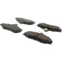 CENTRIC PARTS 102.07240 C-Tek Semi-Metallic Brake Pads with Shims