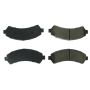 CENTRIC PARTS 102.07260 C-Tek Semi-Metallic Brake Pads with Shims