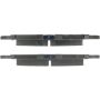 CENTRIC PARTS 102.07270 C-Tek Semi-Metallic Brake Pads with Shims
