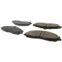 CENTRIC PARTS 102.07310 C-Tek Semi-Metallic Brake Pads with Shims