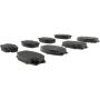 CENTRIC PARTS 102.07340 C-Tek Semi-Metallic Brake Pads with Shims