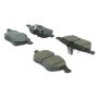 CENTRIC PARTS 102.07360 C-Tek Semi-Metallic Brake Pads with Shims