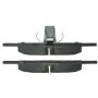 CENTRIC PARTS 102.07360 C-Tek Semi-Metallic Brake Pads with Shims