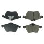 CENTRIC PARTS 102.07360 C-Tek Semi-Metallic Brake Pads with Shims