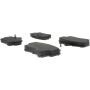 CENTRIC PARTS 102.07370 C-Tek Semi-Metallic Brake Pads with Shims