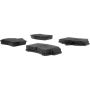 CENTRIC PARTS 102.07380 C-Tek Semi-Metallic Brake Pads with Shims