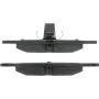 CENTRIC PARTS 102.07400 C-Tek Semi-Metallic Brake Pads with Shims