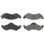 CENTRIC PARTS 102.07460 C-Tek Semi-Metallic Brake Pads with Shims