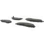 CENTRIC PARTS 102.07490 C-Tek Semi-Metallic Brake Pads with Shims