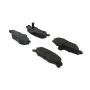 CENTRIC PARTS 102.07500 C-Tek Semi-Metallic Brake Pads with Shims