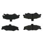 CENTRIC PARTS 102.07500 C-Tek Semi-Metallic Brake Pads with Shims