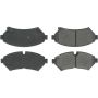 CENTRIC PARTS 102.07530 C-Tek Semi-Metallic Brake Pads with Shims